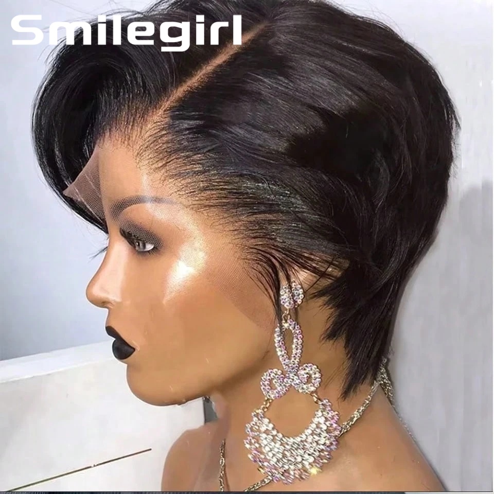 Short Pixie Cut Wig Human Hair Cheap - Perruque courte coupe pixie en cheveux