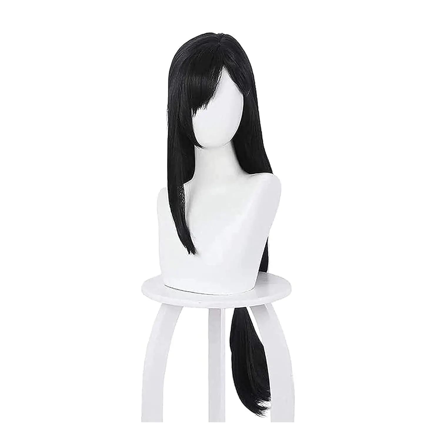 Synthetic Braided Wigs For Black Women - Tifa Lockhart Cosplay perruque Anime longue