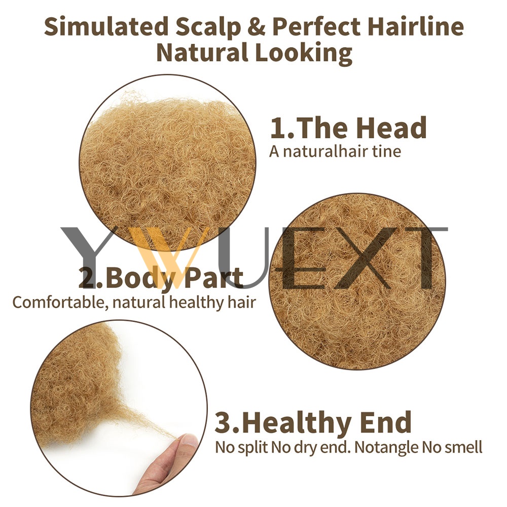 YWUEXT Honey Gold Afro Kinky P - Drawstring Afro Curly Puff Ponytail avis et prix