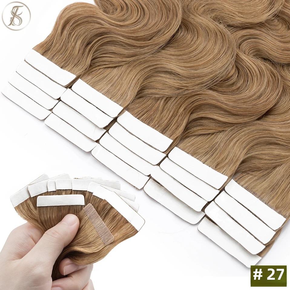 TESS-Extensions de Cheveux Hum - Invisible Tape In Extensions Real Hair avis et prix
