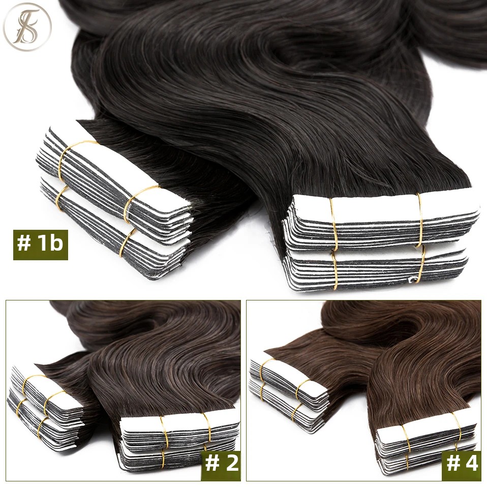 TESS-Extensions de Cheveux Hum - Invisible Tape In Extensions Real Hair avis et prix