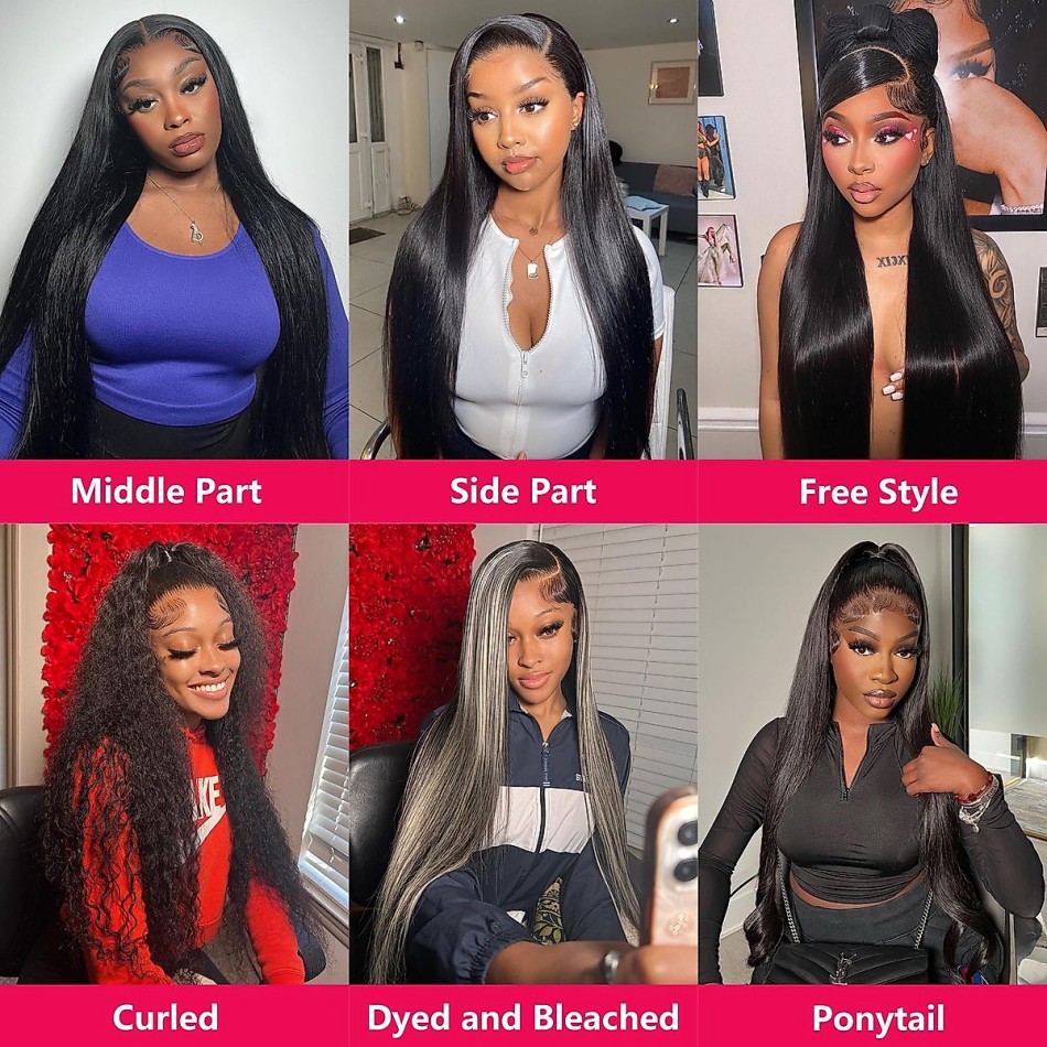 Perruques en cheveux humains l - Hd Lace Frontal Wig Human Hair Pre Plucked avis et prix