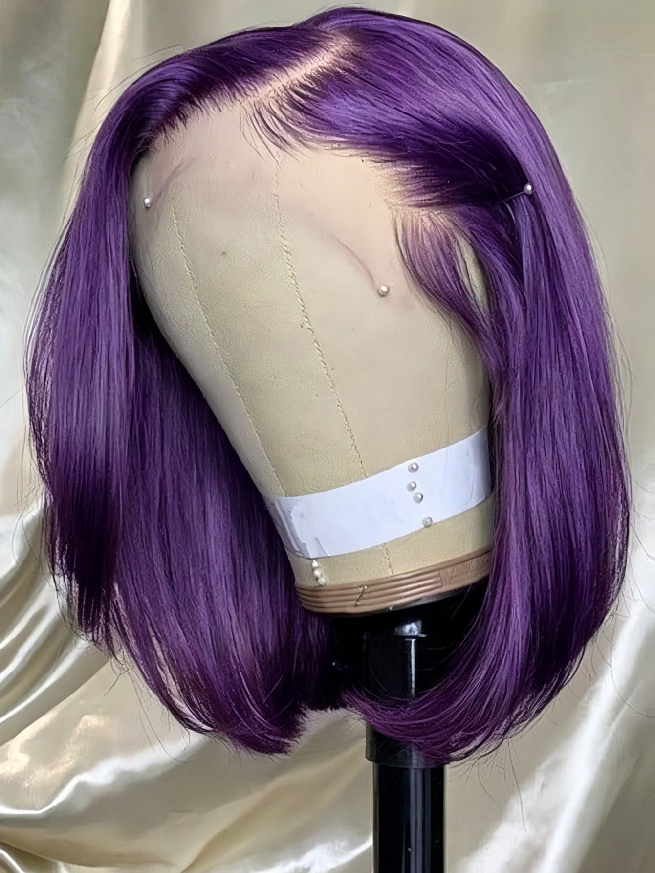Perruques Lace Front Courtes B - Glueless Wear And Go Human Hair Wig avis et prix