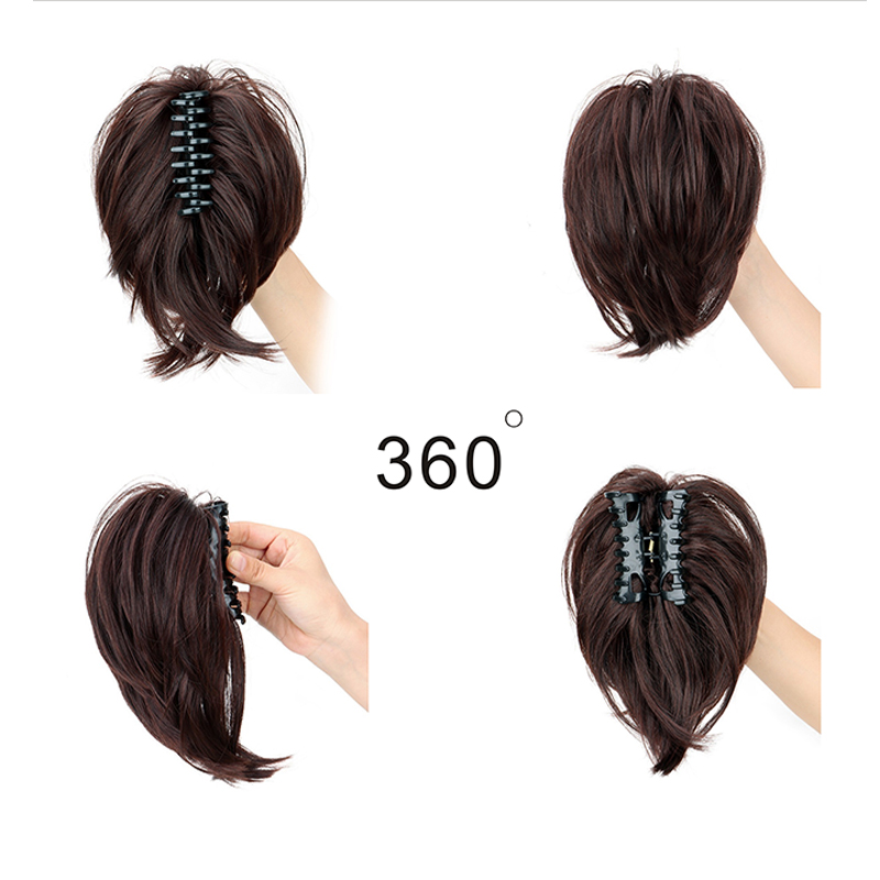 Morceau de cheveux synthétique - Claw Clip Messy Bun Hair Piece avis et prix