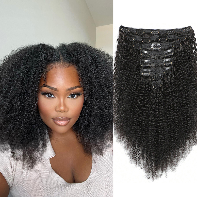 Extensions de cheveux humains  - Seamless Clip In Hair Extensions Human Hair avis et prix
