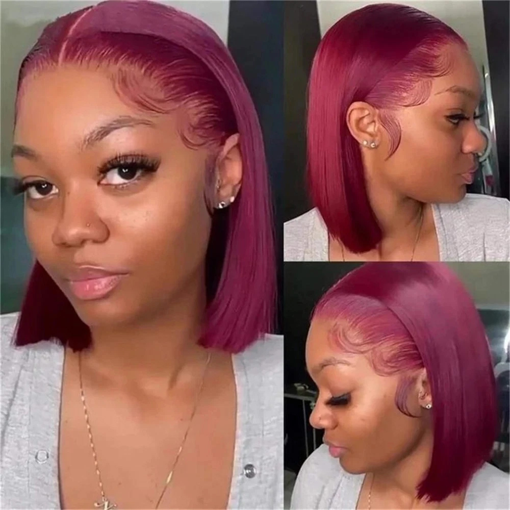 Perruque courte de type « bob  - Pre Parted 13X4 Lace Front Bob Wig avis et prix