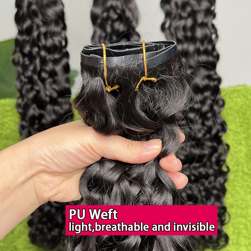 Extensions de cheveux humains  - Seamless Clip In Hair Extensions Human Hair avis et prix