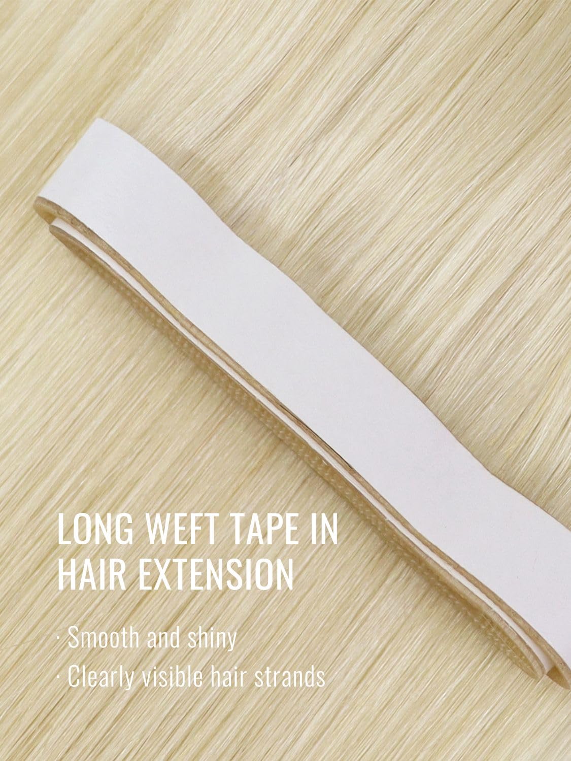 Moresoo bande dans trame Exten - Invisible Tape In Extensions Real Hair avis et prix