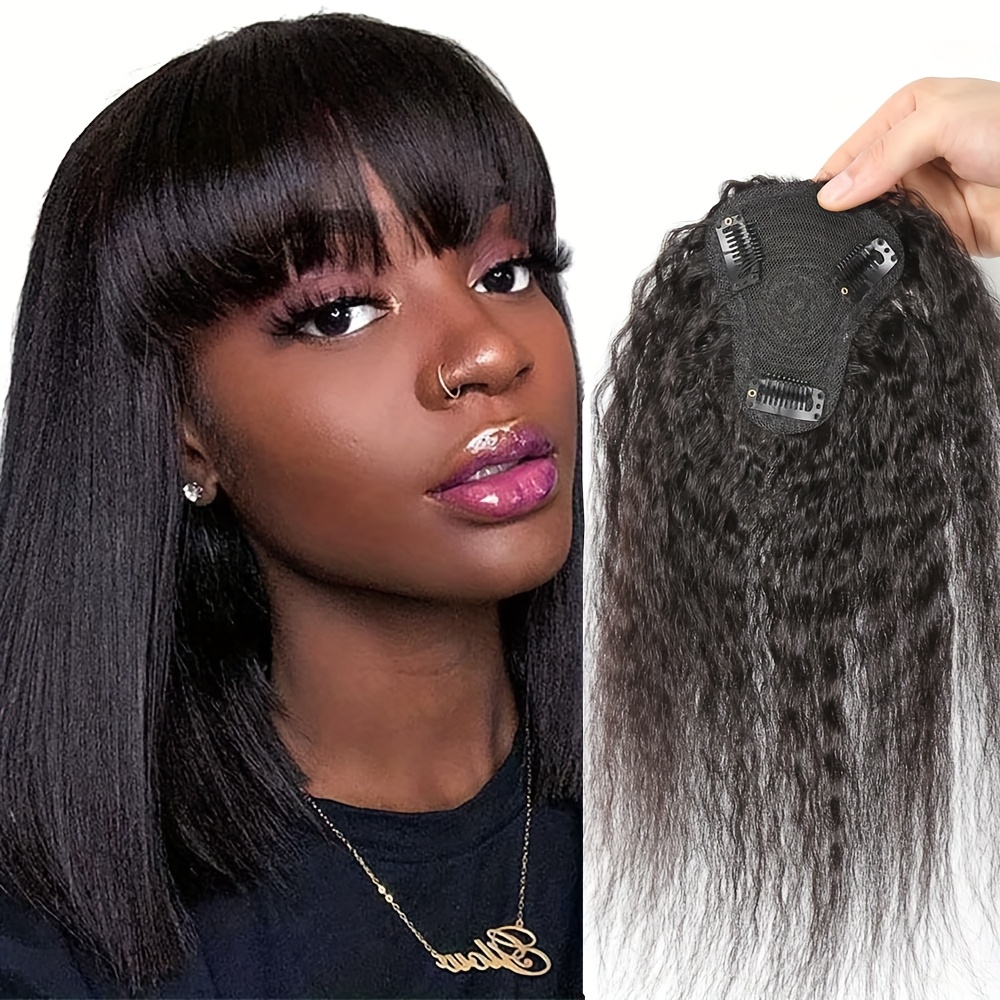 Cheveux crépus droits avec fra - Hair Clips avis et prix