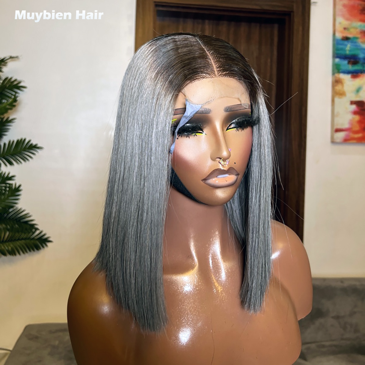 Perruque Bob Lace Front en Che - Glueless Wear And Go Human Hair Wig avis et prix