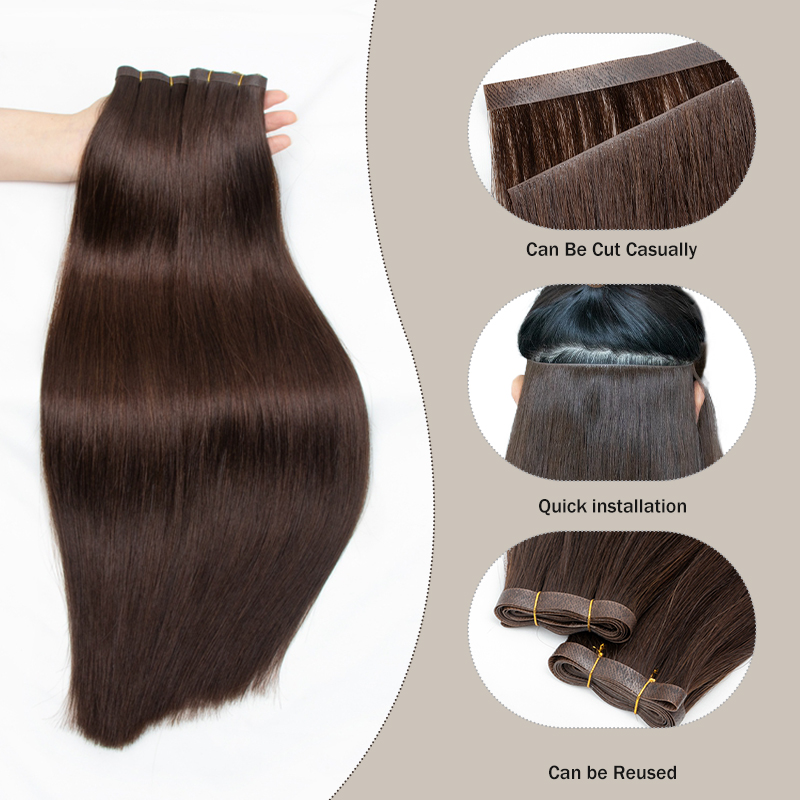 Extensions de cheveux humains  - Invisible Tape In Extensions Real Hair avis et prix