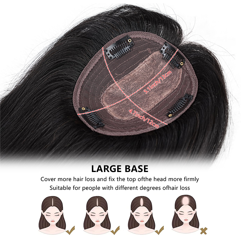 10 pouces 100% cheveux humains - Seamless Clip In Hair Extensions Human Hair avis et prix